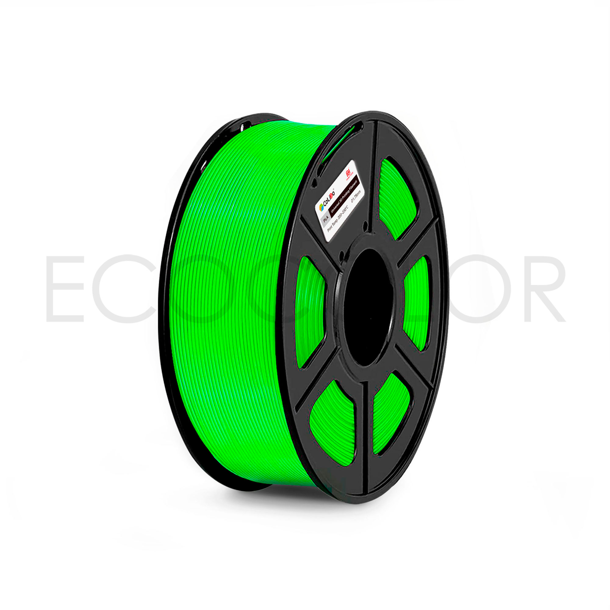 Filamento 3D PLA Colido / 175mm / 1kg / Verde