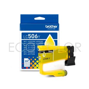 Tinta Brother LC506 Amarillo Original MFC J4355DW / J5110DW / J6560DW