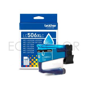 Tinta Brother LC506 XL Cian Original MFC J4355DW / J5110DW / J6560DW