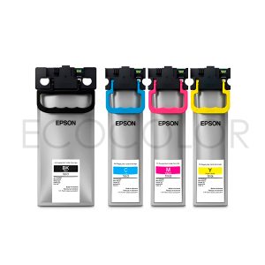 Pack X4 Tintas Epson T01C Originales BCMY C529R / C579R / C579RA