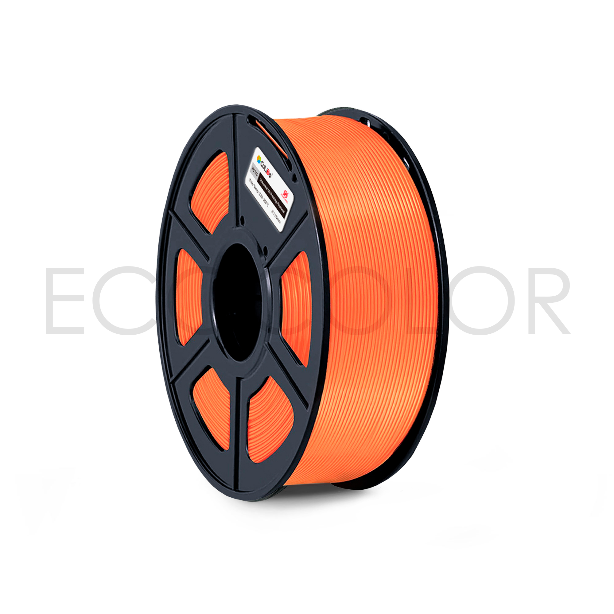 Filamento 3D PETG Colido / 175mm / 1kg / Naranjo